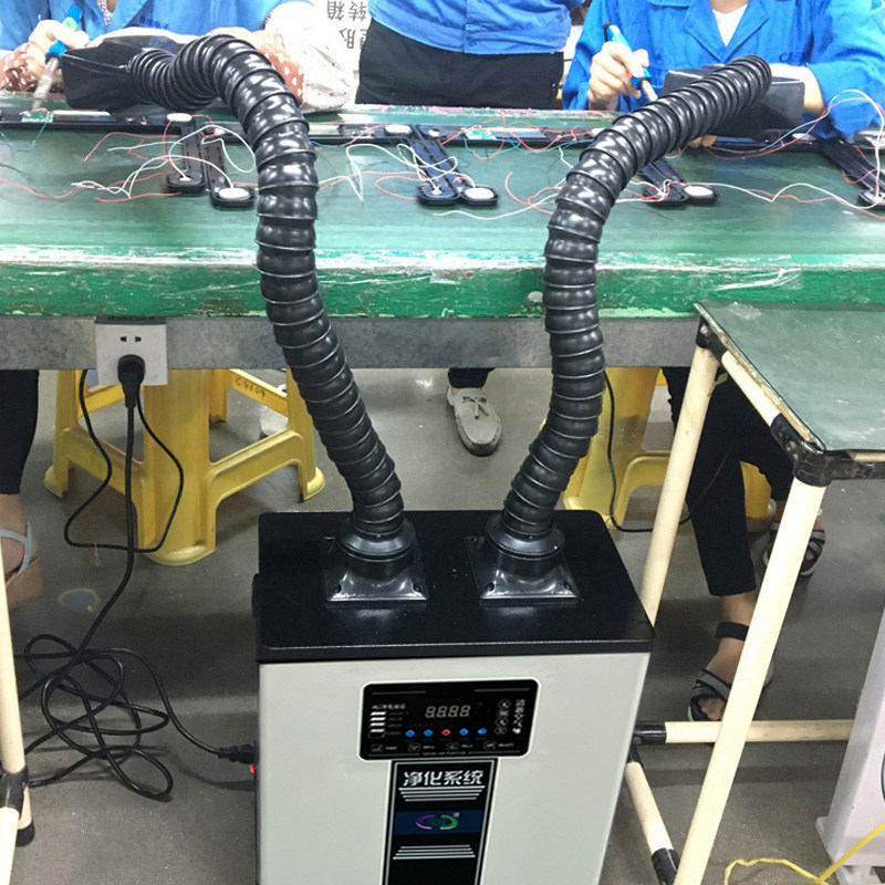 好货厂家烟雾净化器 单双头版焊锡排烟机 除烟除尘艾灸除味烟雾净