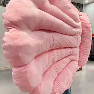 极速巨型蚌壳抱枕大睡袋成人儿童河蚌网红贝壳玩偶珍珠壳坐垫睡觉