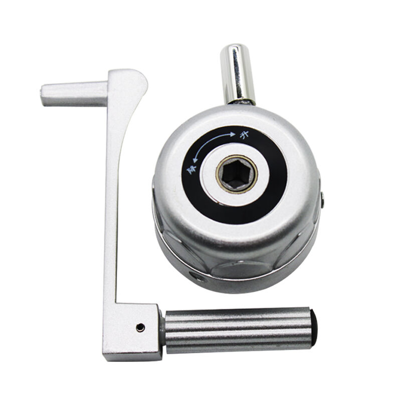 泓鑫【包安装】小阳台升降晾衣架单杆式室内手摇自动晒衣架圆杆加