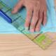 color Cutting Ruler Feet Double Yardstick Patchwork Tailor