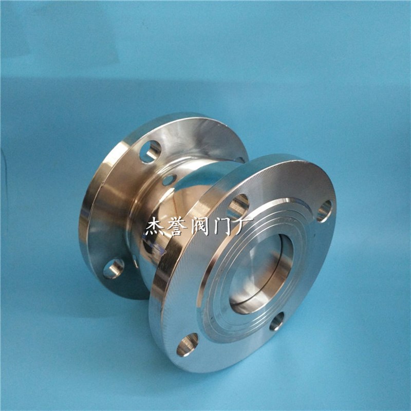 不锈钢消声止回阀 卫生级球型止回阀 HC41X-16P 立式止回 DN40 50