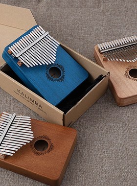 17 Keys Kalimba Thumb Piano Beginner Learning High Quality W