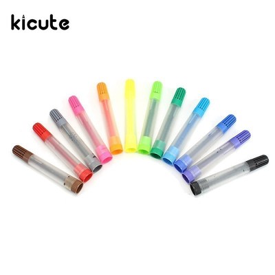 12pcslot 12colors watercolor painting pen washable highligh