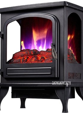 SF-1817 Independent Vertical Electric Fireplace Household Vi