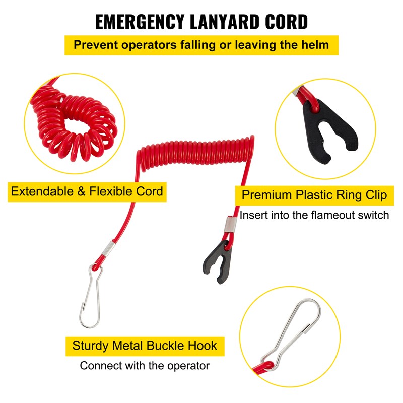 VEVOR Outboard Remote Control Box for Yamaha Boat Engine 703