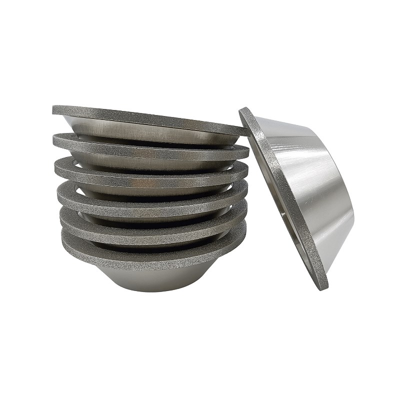 125外径碗型砂轮32孔钨钢合金磨刀机砂轮钻石砂轮