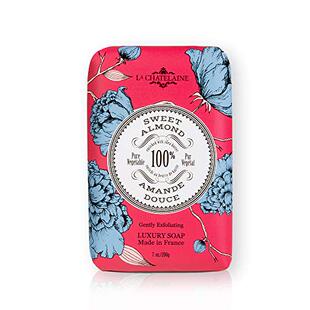 La Chatelaine Luxury Exfoliating Bar Soap  Natural Shea For