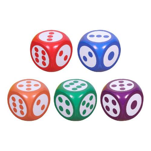好货Foam Dot Dice Learning Learn Math Counting Board Game D6