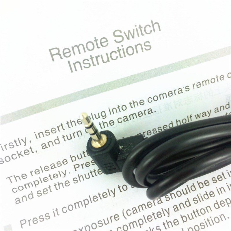Remote Control Shutter Release Cable RS-60E3 for Canon EOS R