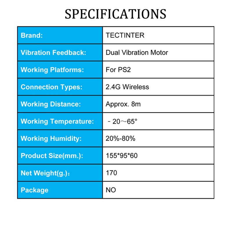 Wireless pad for Sony PS2 Controller for Playstation 2 Conso