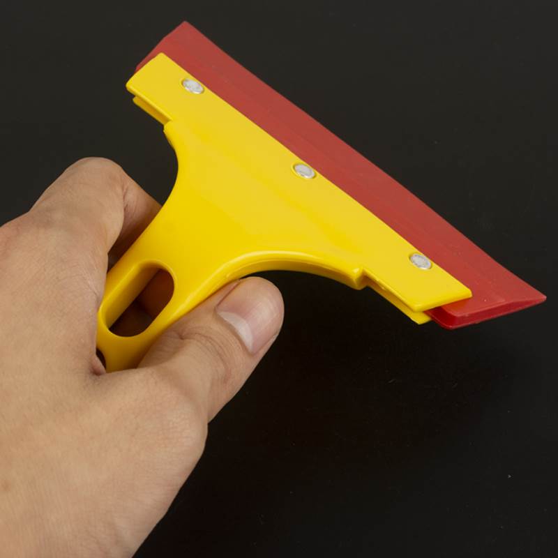 汽车刮胶工具椭圆橡胶刮刀橡皮胶刀原子灰塑料软刮刀刮板批土底片