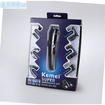 Rechargeable Electric hair trimmer clipper Barber 11 in 1