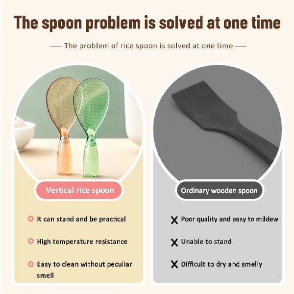 Pp Rice Cooking Scoop Heat Resistant Kitchen Accessories