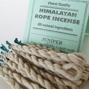 尼泊尔Nepali Rope喜马拉雅手工绳香室内净化冥想天然植物香薰