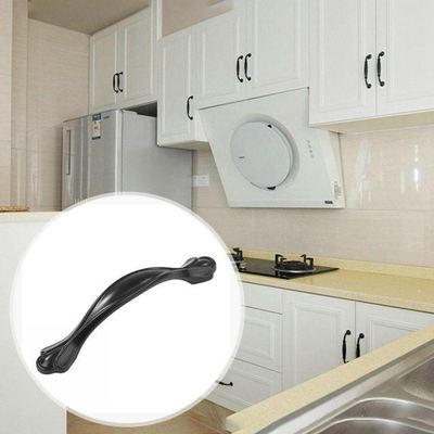 1PC Black Handles for Furniture Cabinet Knobs Handles Kitche