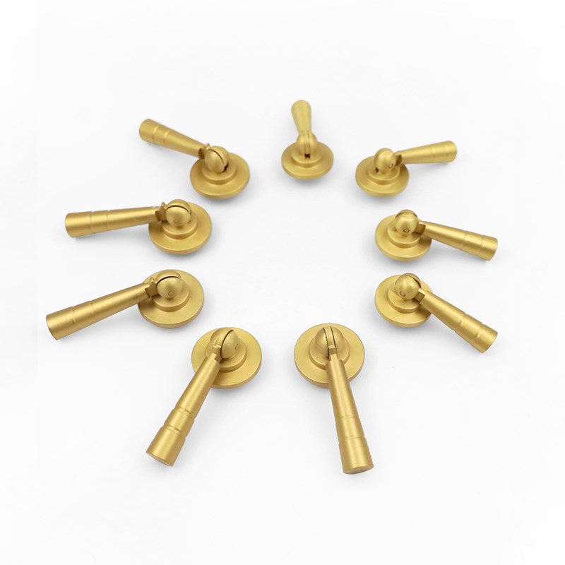 新中式纯黄铜拉手吊坠北欧衣柜门抽屉金色手柄仿古圆环全铜拉手