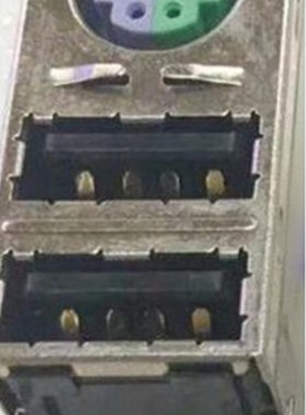 主板键打盘鼠标端子V USB+PSO黑色高LPT印口GA接端子10口50个9元