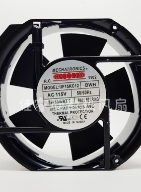 全新原装正品 南韩 UF15KC12 BWH/BTH 115V 39/38W 17255散热风扇