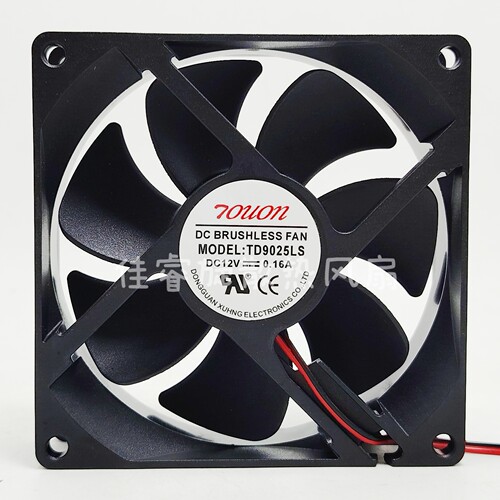 全新原装 TONON TD9025LS 12V 0.16A  9025 2线 9CM 静音散热风扇