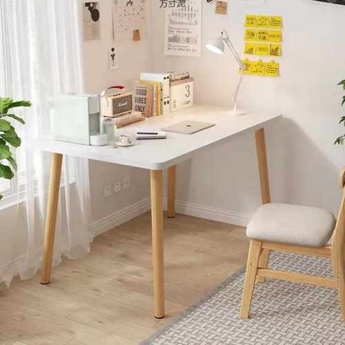 家用简易女生卧室电脑桌学生学习书桌小户型出租屋工作台办公桌子