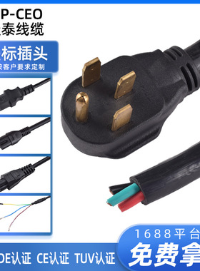 美标UL认证特斯拉转换线转换工业插头32A16A 14-50P14-30P 6-20P
