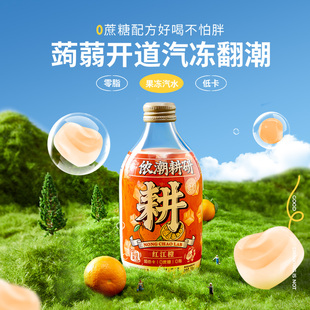 儂潮耕研果園0蔗好喝酸甜清爽蒟蒻0脂果凍汽水甄選