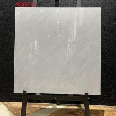 全瓷客厅地板砖全抛釉600X600防滑地砖卧室玻化砖800x800通体瓷砖