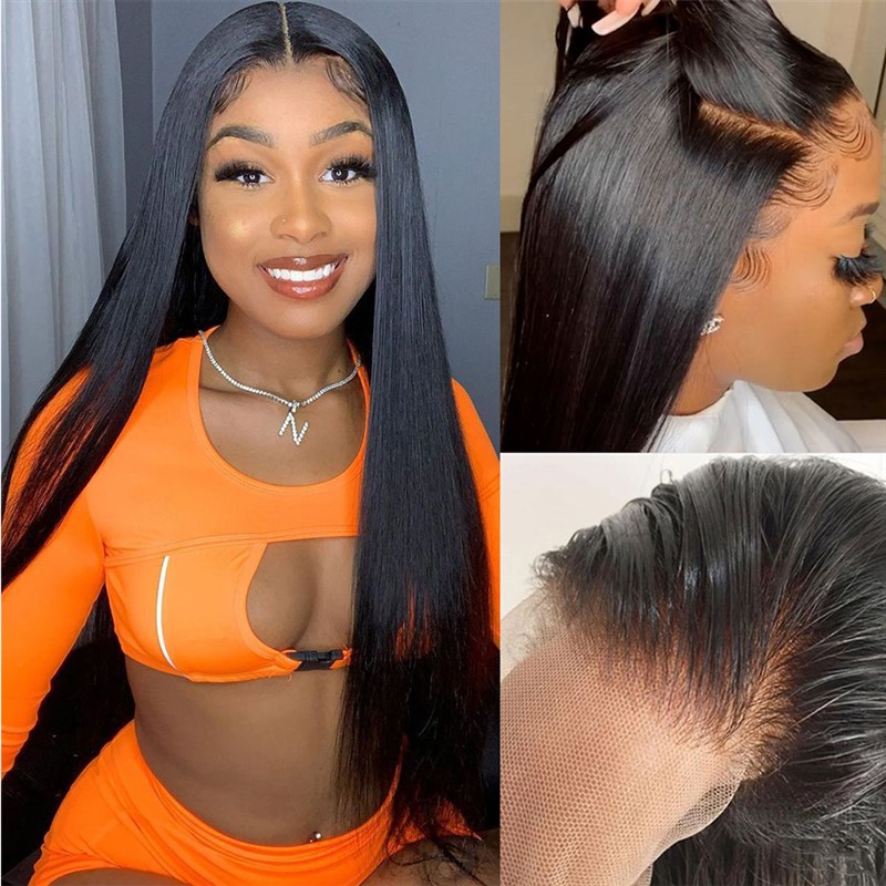 HD 13x6 Lace Frontal Wigs 13x4 Transparent Lace Front Human