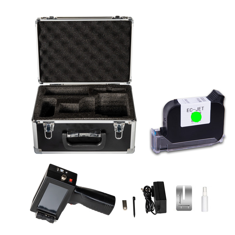 新品易码手持喷码机生产日期图片小型全自动瓶盖包袋纸箱改日期品