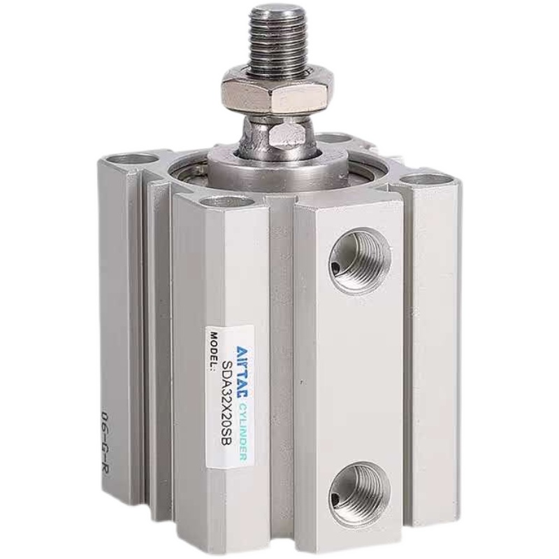 亚德客薄型气缸SDA32/40X5/10/15/20/25/30/35/40/45/50/55/60/-S