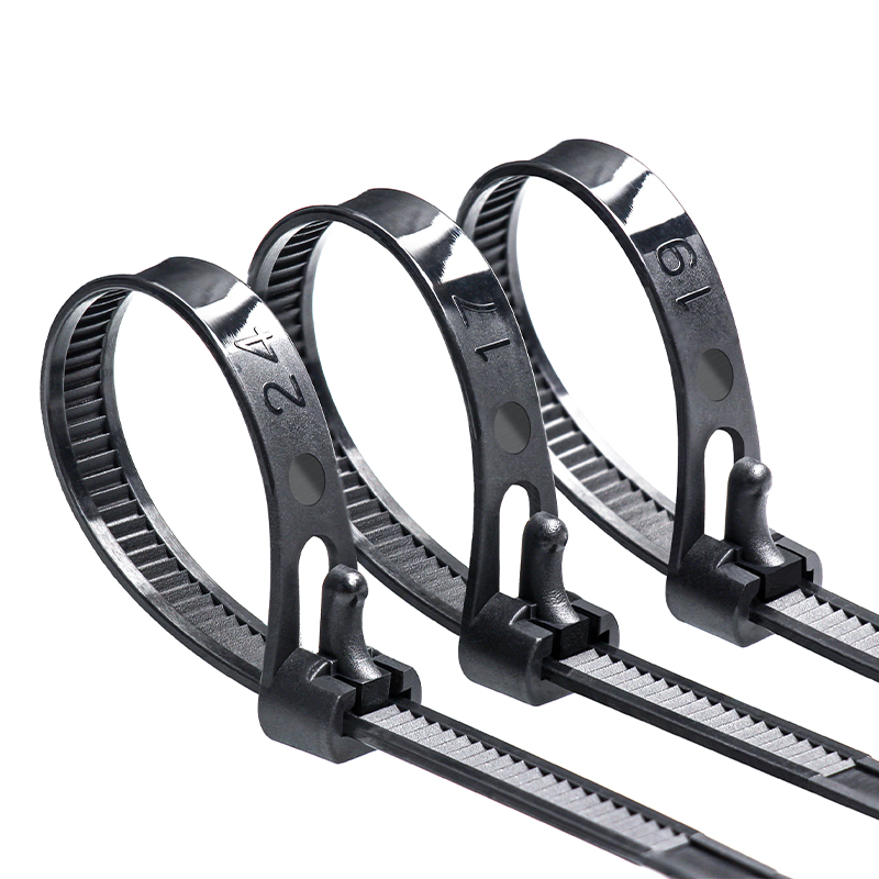 英利可松式活卡扣扎带8250绑线捆扎固定紧器能拆卸退尼龙重复循环