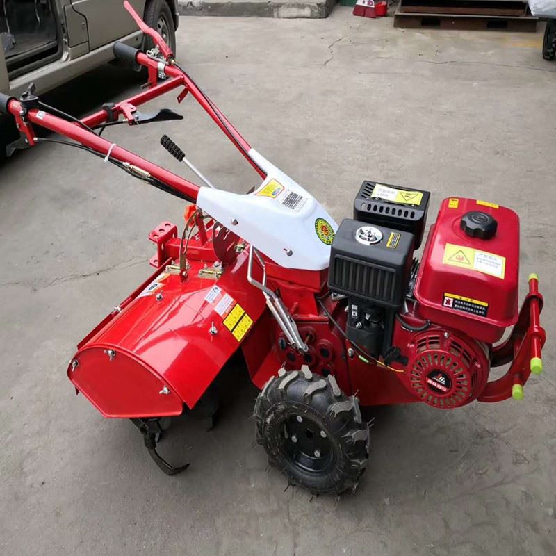 柴油178大马力四驱微耕机园林低矮型耕地开沟机微型旋耕机