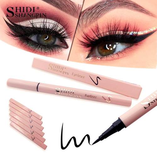 SHIDISHANGPIN Eyeliner Waterproof Long Lasting Eyeliner Stam
