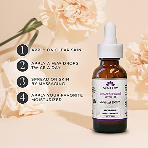 SKIN DEVA 20% Argireline Serum with Matrixyl 3000 Pure Hyalu