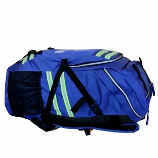 蓝天救援队应急揹包背囊火焰蓝消防包应急物资储备包生活携行装备