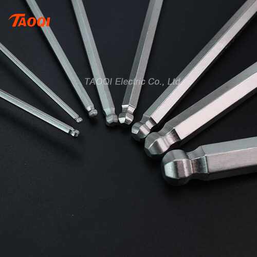 极速2/2.5/3/4/5/6/8/10mm Ball/Flat head Hex key allen wrench