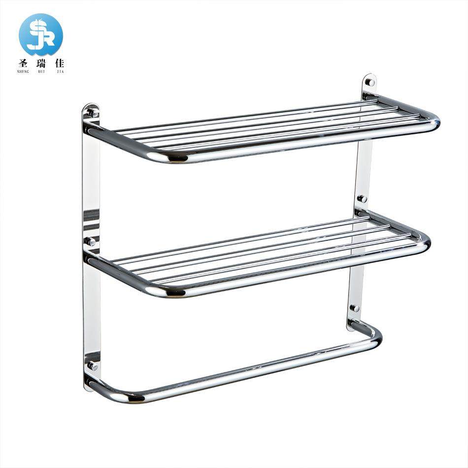 圣瑞佳不锈钢三层浴巾架厨房浴室简约壁挂置物架不锈钢三层浴巾架,农机/农具/农膜,播种栽苗器/地膜机,淘宝优惠券,粉丝福利购,淘宝优惠卷