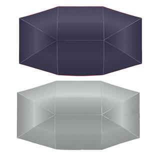 汽车移动隔热车棚篷智能遥控汽车遮阳伞多色篷布（不带支架）