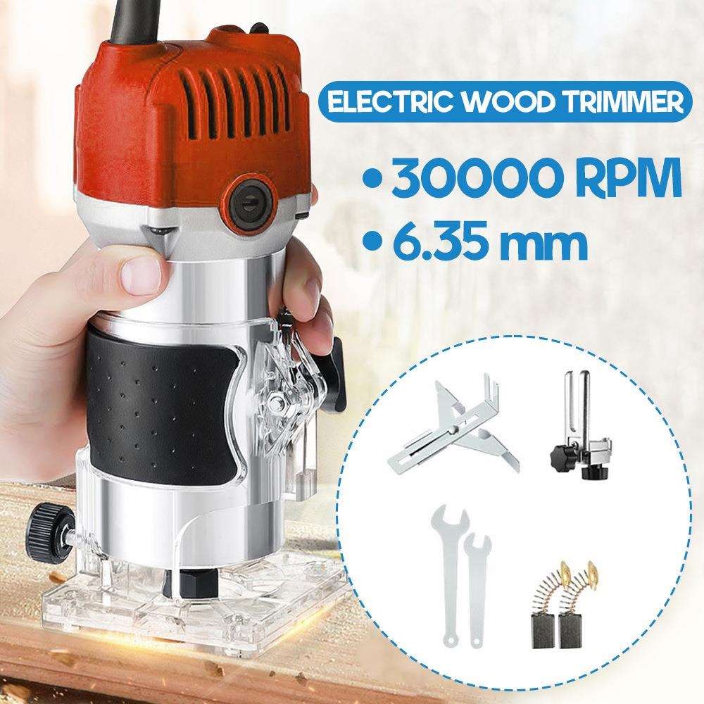 跨境修边机电木铣开槽机木工雕刻机电动工具多功能开孔机厂家现货