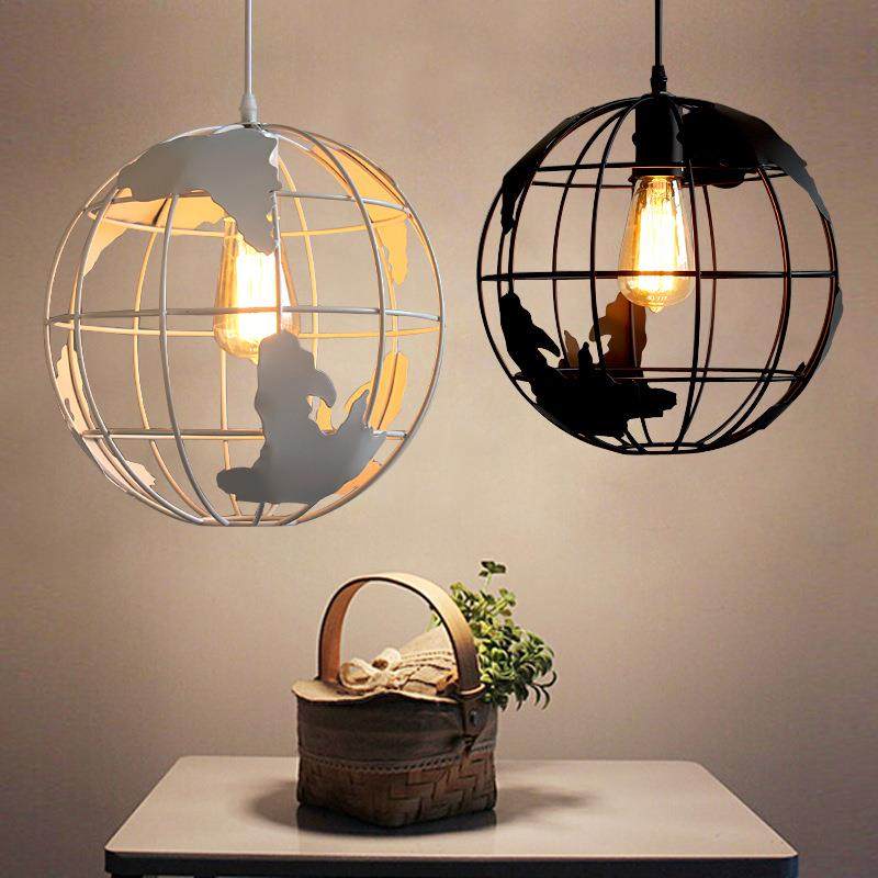 loft工业风装饰餐厅吧台创意吊灯复古酒吧楼梯过道地球仪铁艺灯具,农机/农具/农膜,播种栽苗器/地膜机,淘宝优惠券,粉丝福利购,淘宝优惠卷