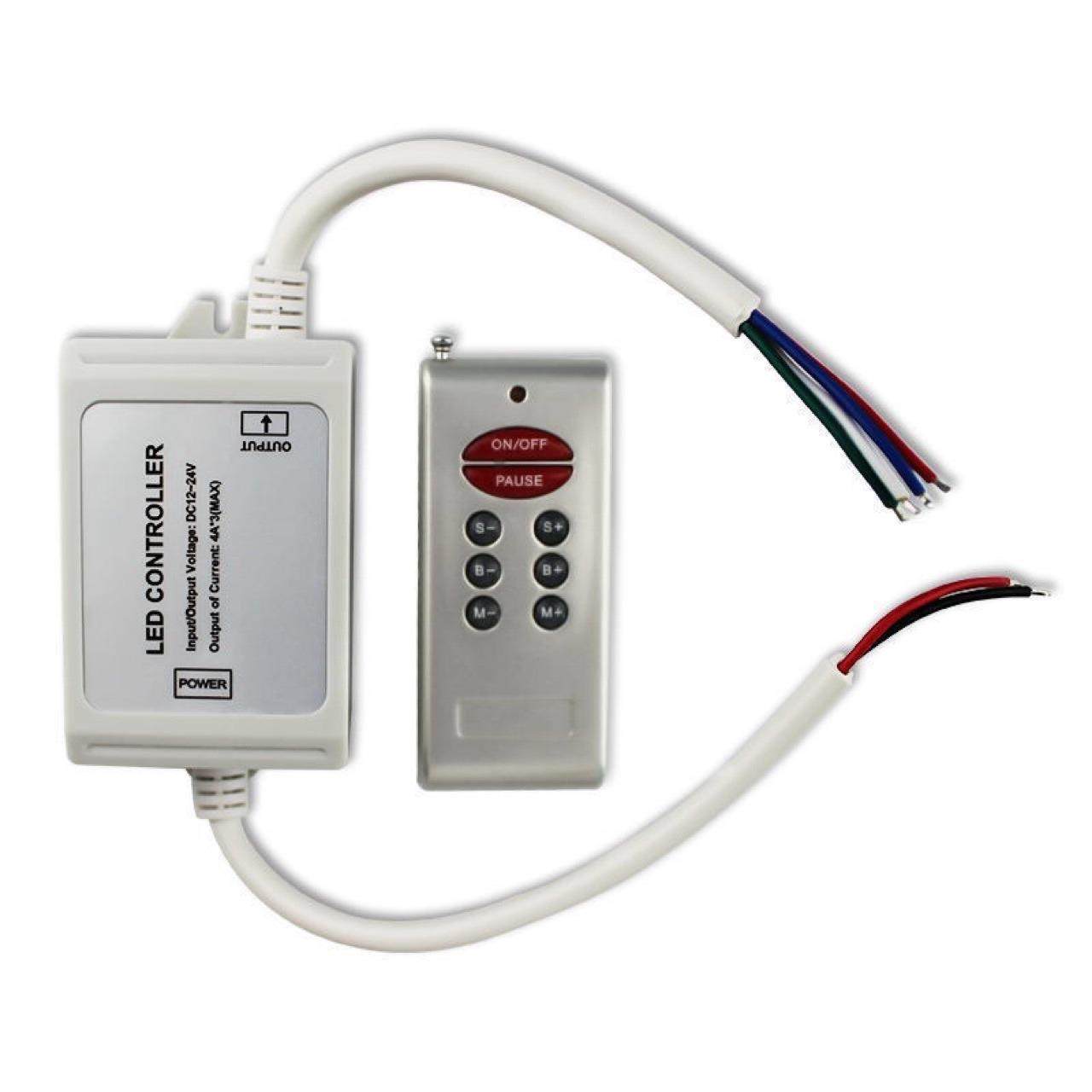 8键防水控制器，灯条防水控制器，RGB防水控制器，12-24V,农机/农具/农膜,播种栽苗器/地膜机,淘宝优惠券,粉丝福利购,淘宝优惠卷