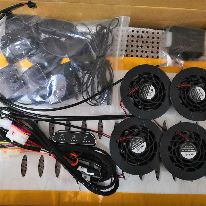 房车改装升降床汽车座椅通风加热按摩一体商务车轿车多功能四季通
