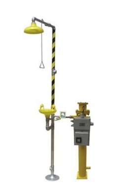 米斯诺诗MSNO防爆复合式立式不锈钢紧急冲淋电加热电伴热洗眼器