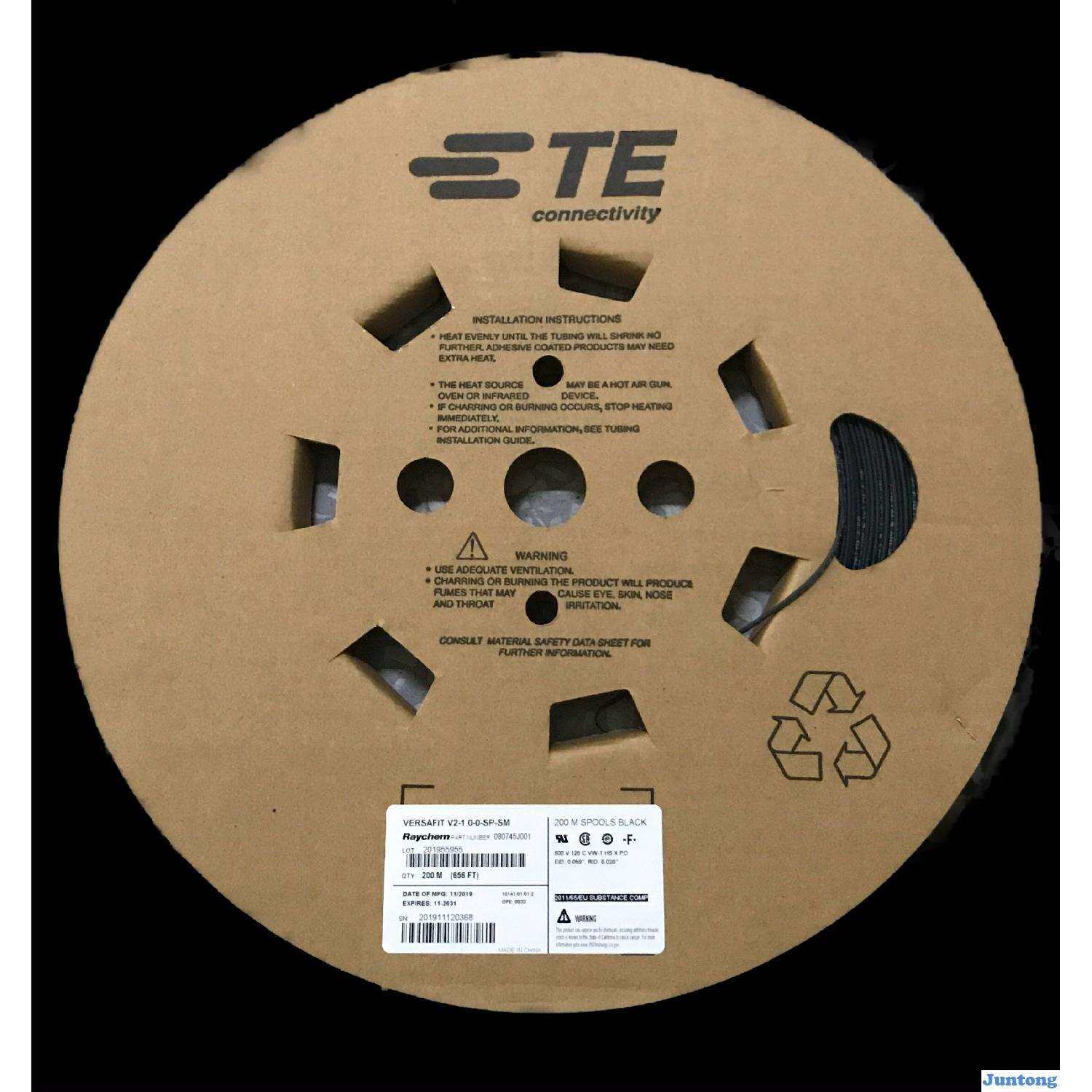 现货 泰科瑞侃V2V4系列 ZH2/ZH4 热缩管 TE管 电气绝缘、机械保护