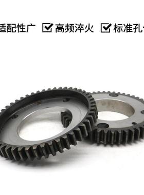 行车轮齿圈LD300端梁轮齿龙门吊行走齿轮主动轮齿单梁200 400齿