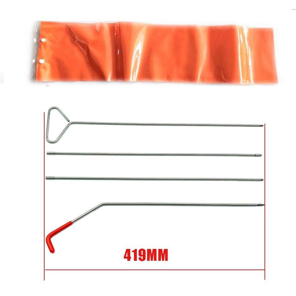 袋装long reach grabber 修门专用工具 冰雹坑划痕撬棍弯钩套装