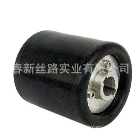 不锈钢铝材金属表面拉丝机气鼓除锈抛光可充气橡胶轮配套砂筒