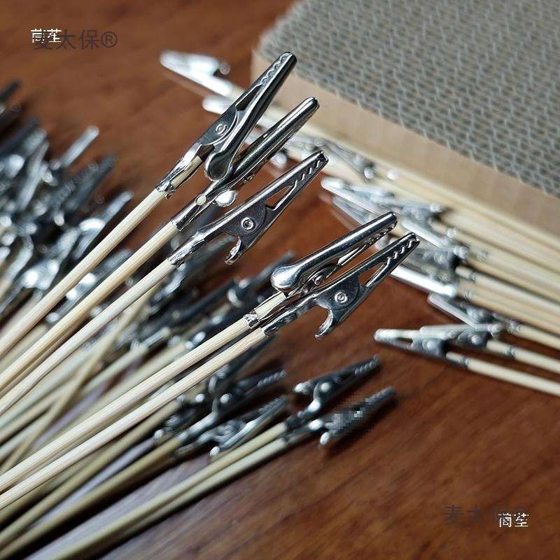 手工模型上色喷涂手涂夹底座工具套餐拼装模型晾干改色夹子麦太保
