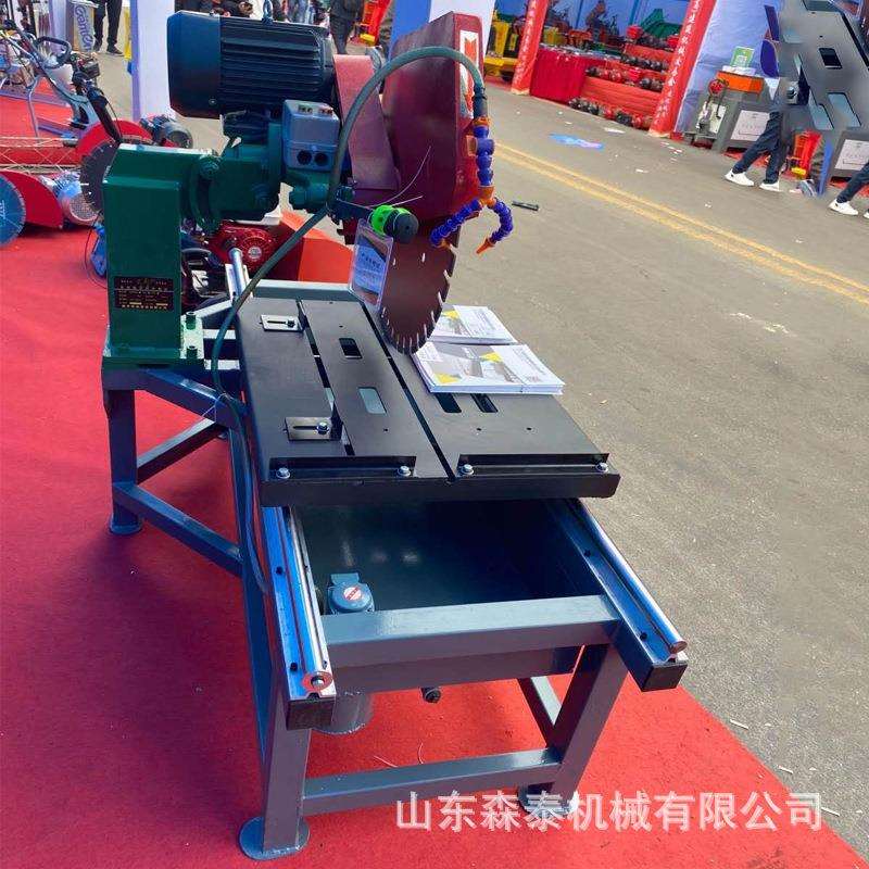 多功能石材切割机 耐火砖花岗岩切割机 DGQ800型滑道石材切割机