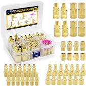 45件空气美式 软管快速接头 4英寸NPT空压机工具配件 接头